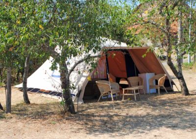 Camping, De Waard tent, Allier Auvergne